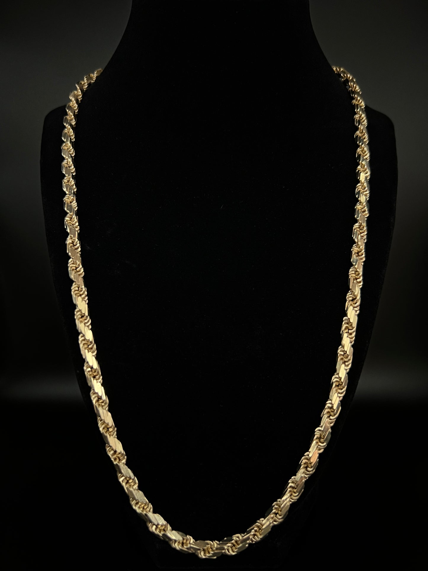 Semi-Solid Rope Chain