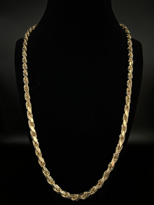 Semi-Solid Rope Chain