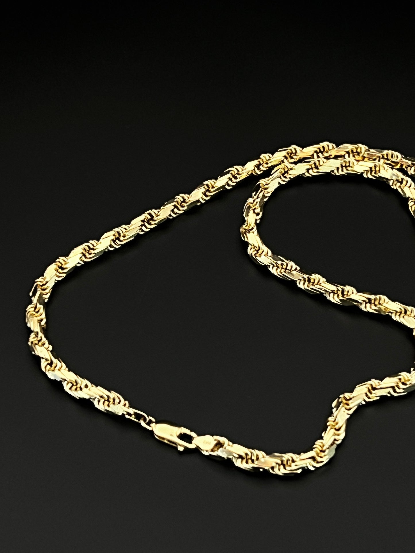 Semi-Solid Rope Chain