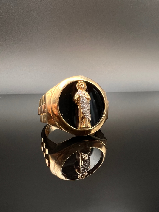 Men's San Judas Ring 2 tone