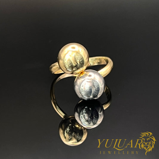 Women's Ball Ring two-tone