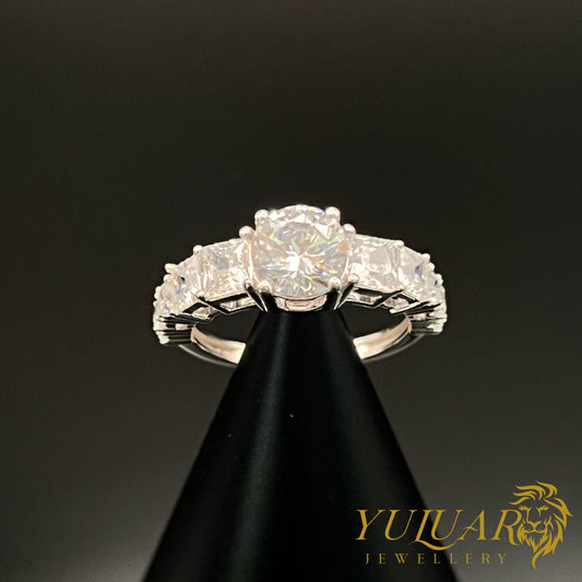 Women's Engagement Ring CZ